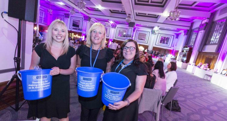 Ladies’ Fashion Lunch 2016 Palace Hotel Fundraisers collection buckets