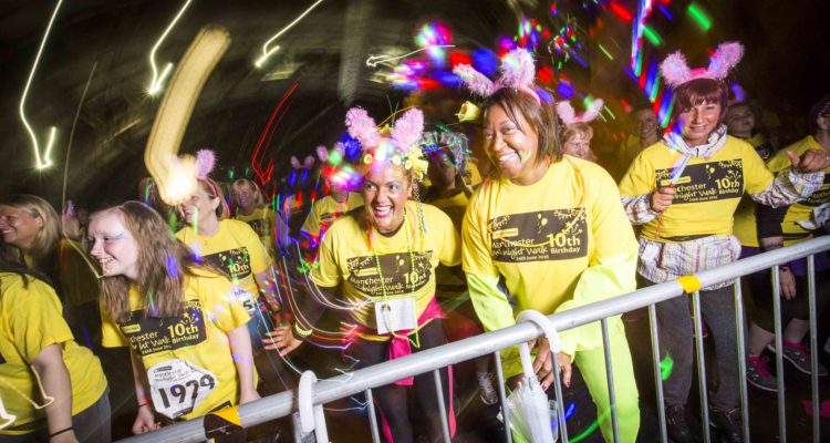 Manchester Midnight Walk 2016 Participants