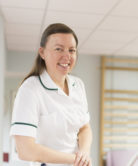 Physiotherapist Emma Barclay