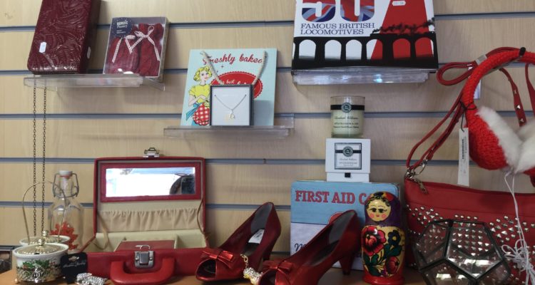 Romiley Shop Valentines Display