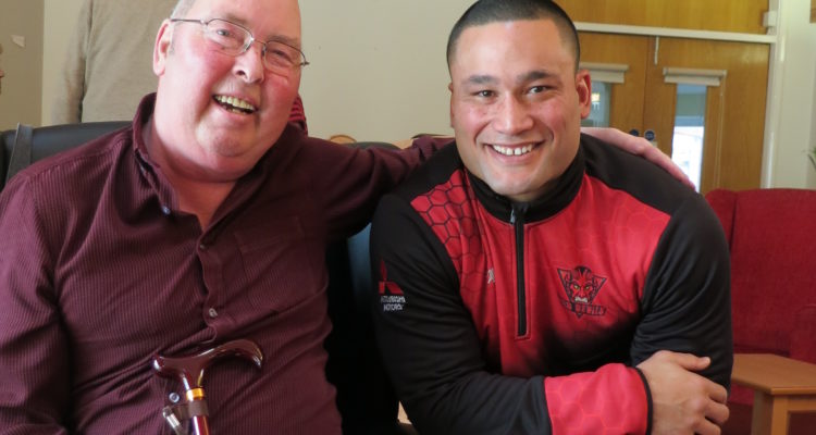 Anthony McConaghy Salford Red Devils player Weller Hauraki