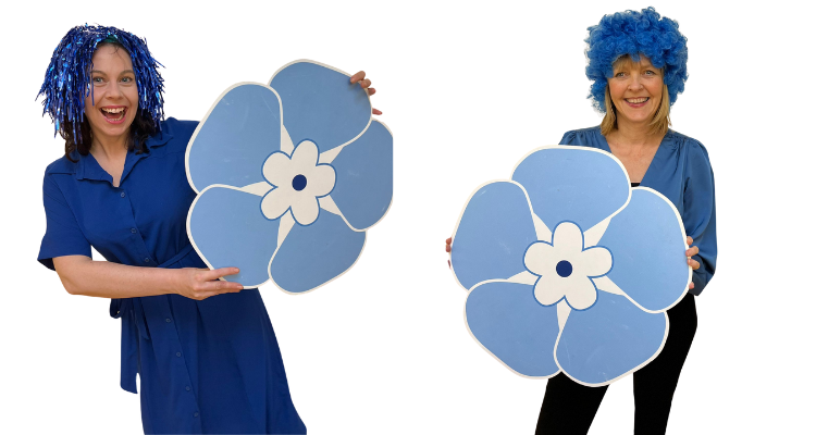 Go Blue for St Ann's Web Footer