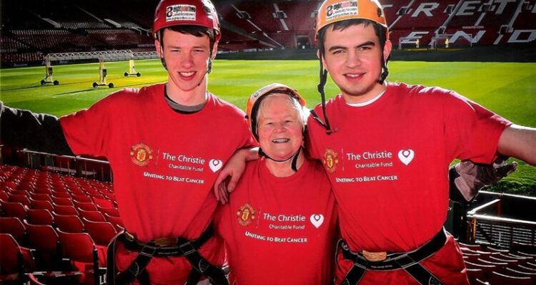 Liam and Nick with their Gran Sheila