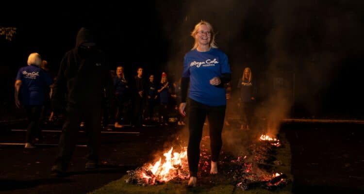 Moya Cole Hospice Firewalk 2026