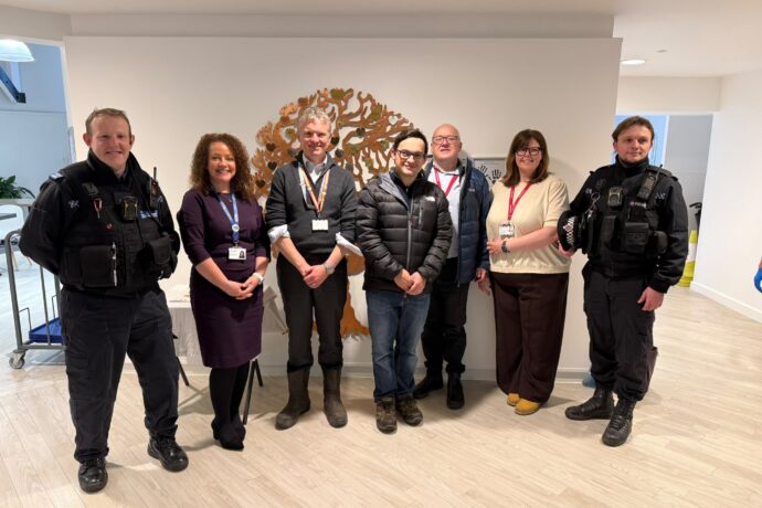 Salford City Council Visit Moya Cole Hospice