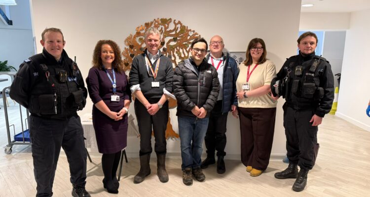 Salford City Council Visit Moya Cole Hospice